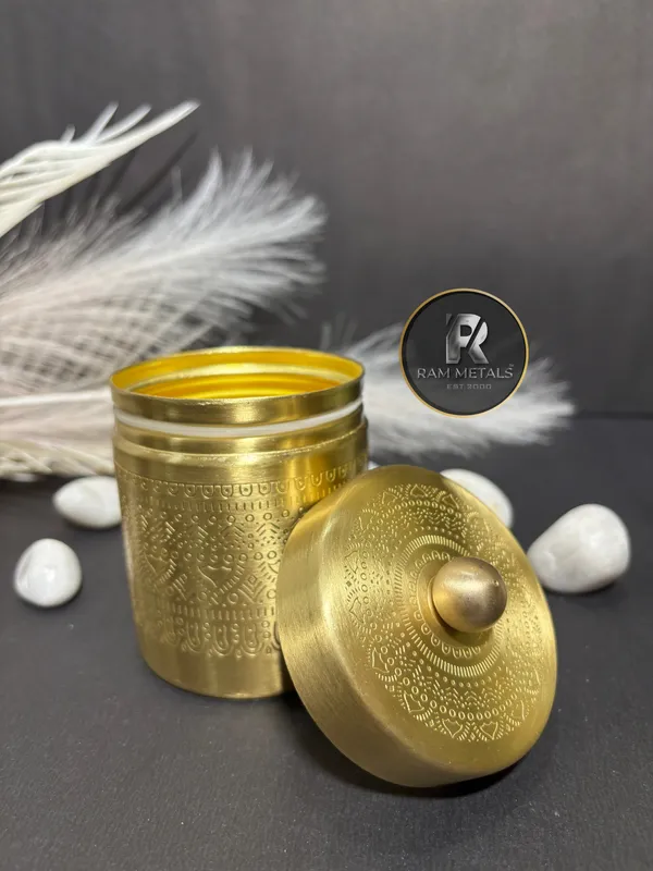 Brass_Embossed_small_Decorative_Storage_container