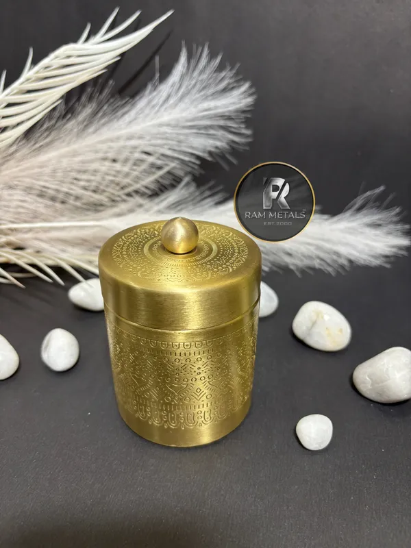 Brass_Embossed_small_Decorative_Storage_container