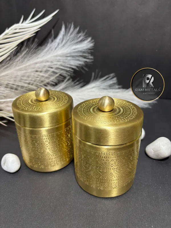 Brass_Small_Decorative_Storage_set_of_2