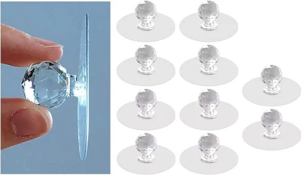 Stainless_Steel_Transparent_Adhesive_Wall_Hooks_No-Drill_Pack_Of_10