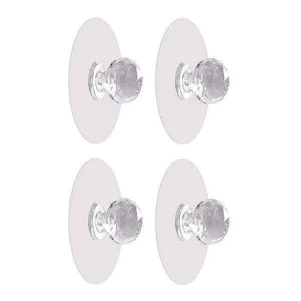 Stainless_Steel_Transparent_Adhesive_Wall_Hooks_No-Drill_Pack_Of_10