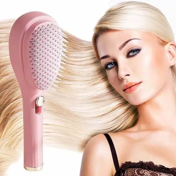 Self-Cleaning_Anti-Static_Retractable_Bristle_Hair_Brush_Pink