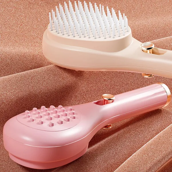 Self-Cleaning_Anti-Static_Retractable_Bristle_Hair_Brush_Pink