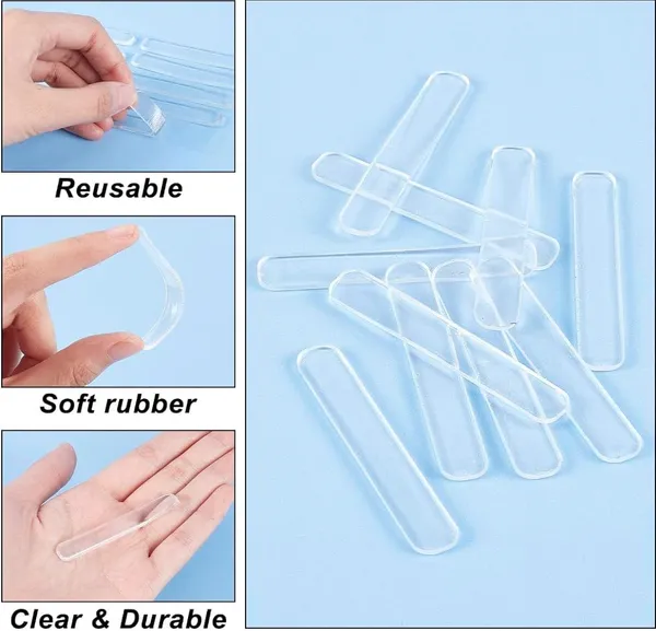 Silicone_Transparent_Self-Adhesive_Door_Knob_Wall_Protector_Strip_Pack_Of_20