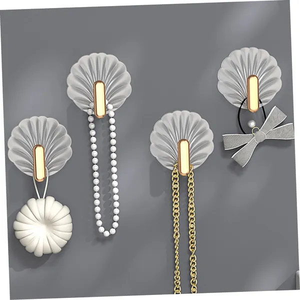 Acrylic_Seashell_Self-Adhesive_Wall_Hooks_Set_Of_5