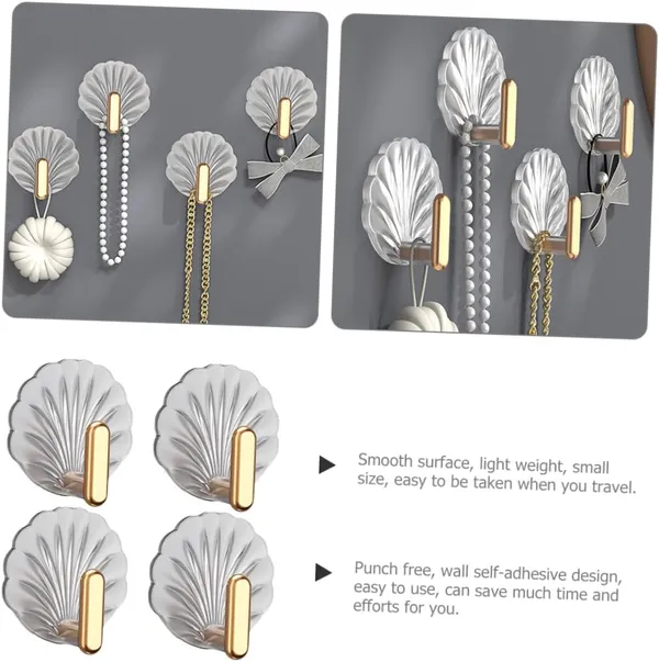 Acrylic_Seashell_Self-Adhesive_Wall_Hooks_Set_Of_5
