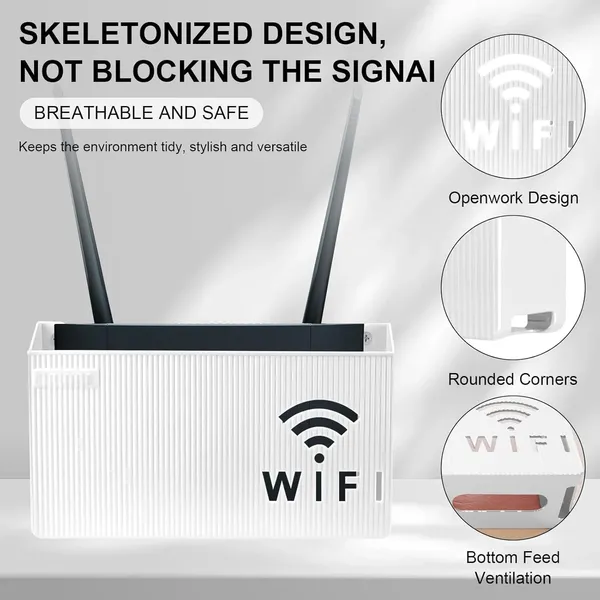 Plastic_Self-Adhesive_Wall_Mount_Wifi_Router_Storage_Box_White