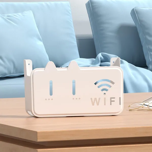 Plastic_Self-Adhesive_Wall_Mount_Wifi_Router_Storage_Box_White