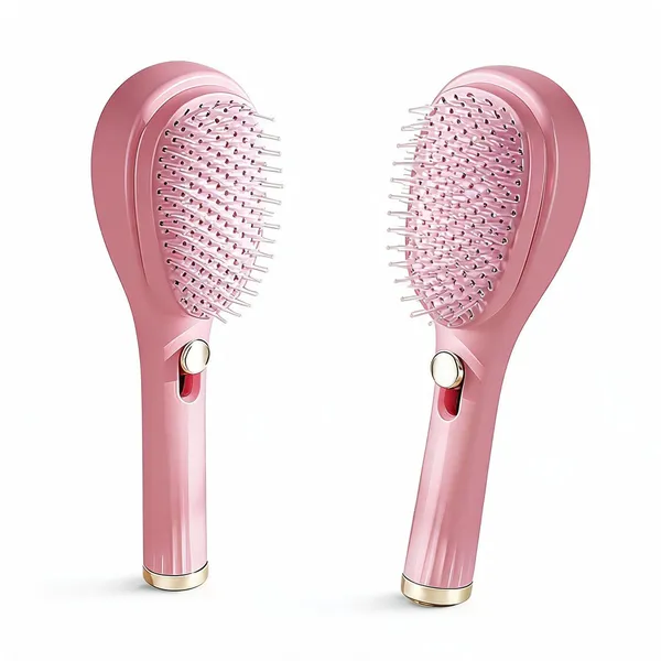 Self-Cleaning_Anti-Static_Retractable_Bristle_Hair_Brush_Pink