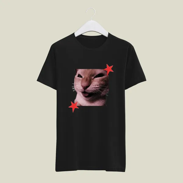 Black_Graphic_Regular_Fit_Pollycotton_200_Gsm_Regular_Fit_T_Shirt_For_Unisex