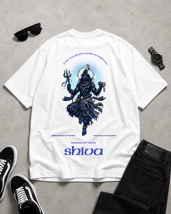 White_Oversized_Graphic_Cotton_Blend_180_Gsm_Oversize_Fit_T_Shirt_For_Unisex
