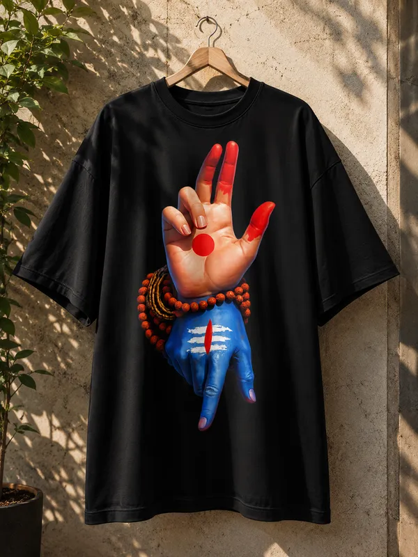 Black_Graphic_Short_Sleeve_Cotton_Blend_180_Gsm_Oversize_Fit_T_Shirt_For_Unisex