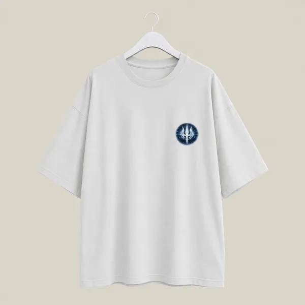 White_Oversized_Fit_Cotton_Blend_180_Gsm_Oversize_Fit_T_Shirt_For_Unisex