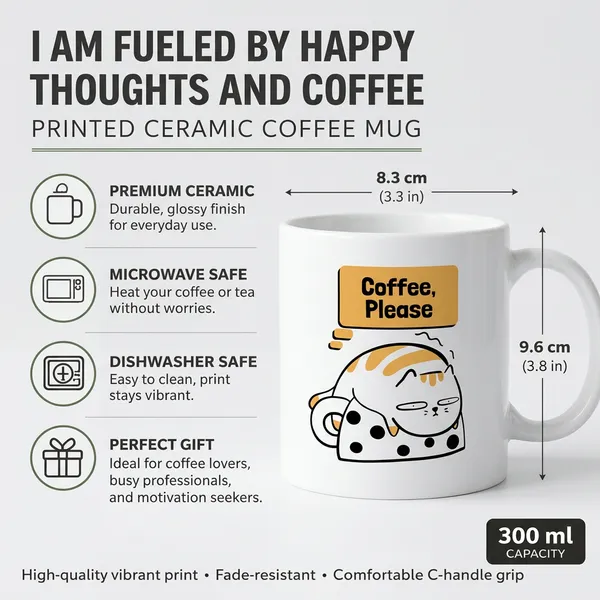 White_Coffee_Cat_Print_Mug