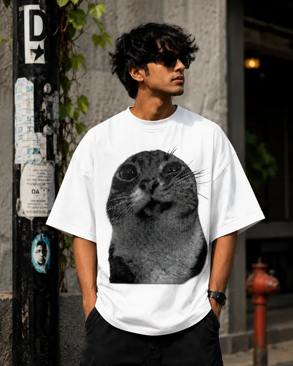 White_Oversized_Graphic_Cotton_Blend_180_Gsm_Oversize_Fit_T_Shirt_For_Unisex