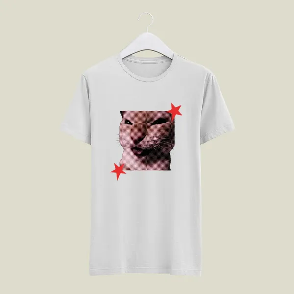 White_Casual_Fit_Pollycotton_200_Gsm_Regular_Fit_T_Shirt_For_Unisex