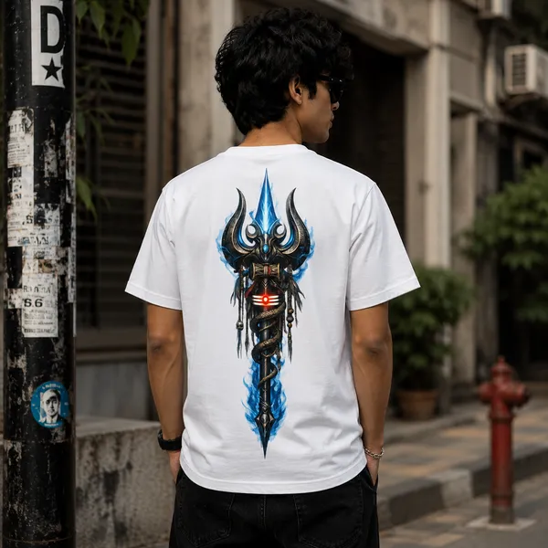 White_Graphic_Print_Pollycotton_200_Gsm_Regular_Fit_T_Shirt_For_Unisex