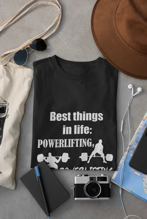 Black_Powerlifting_Graphic_Pollycotton_200_Gsm_Regular_Fit_T_Shirt_For_Unisex