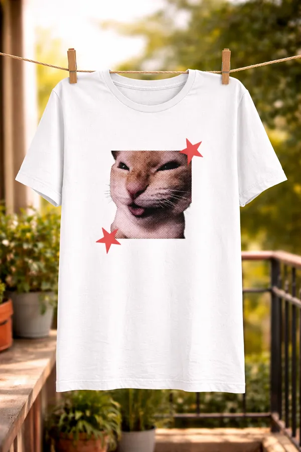 White_Casual_Fit_Pollycotton_200_Gsm_Regular_Fit_T_Shirt_For_Unisex