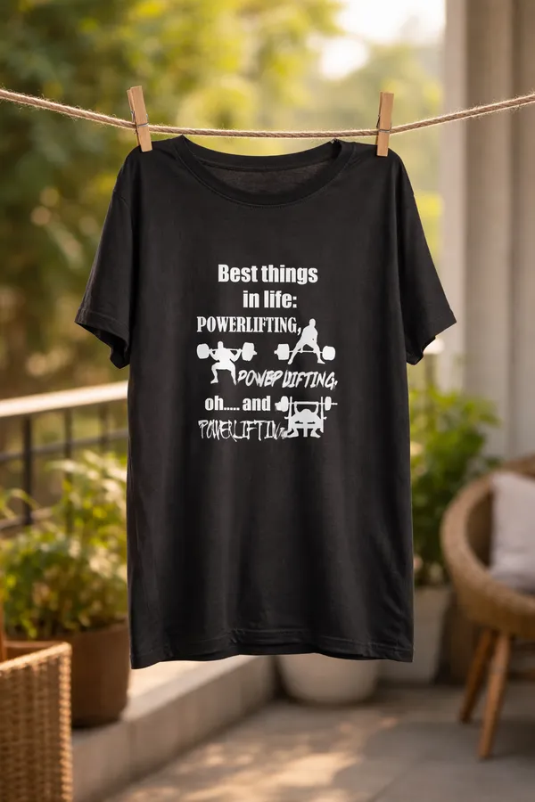 Black_Powerlifting_Graphic_Pollycotton_200_Gsm_Regular_Fit_T_Shirt_For_Unisex