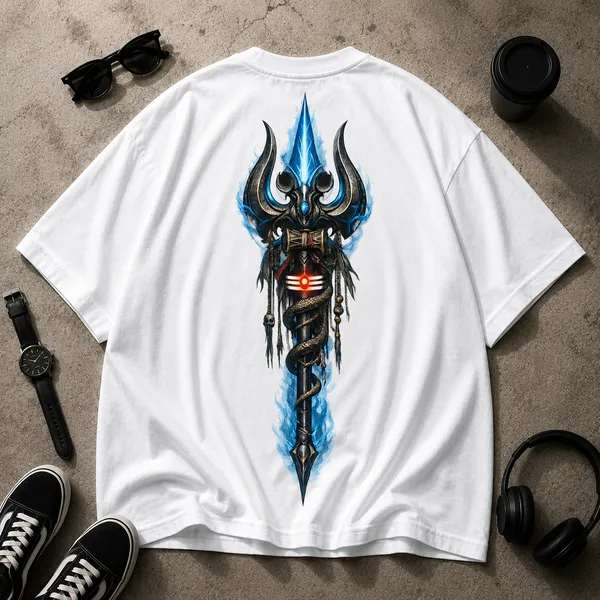 White_Oversized_Graphic_Cotton_Blend_180_Gsm_Oversize_Fit_T_Shirt_For_Unisex