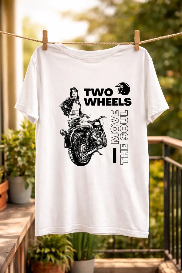 White_Graphic_Print_Pollycotton_200_Gsm_Regular_Fit_T_Shirt_For_Unisex