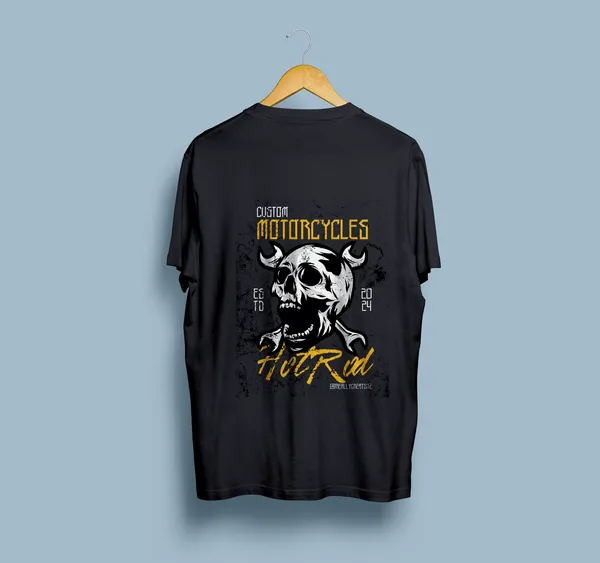 Black_Graphic_Print_Pollycotton_200_Gsm_Regular_Fit_T_Shirt_For_Unisex