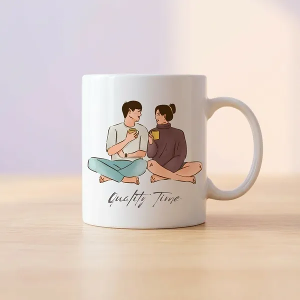White_Ceramic_Couple_Illustration_Coffee_Mug