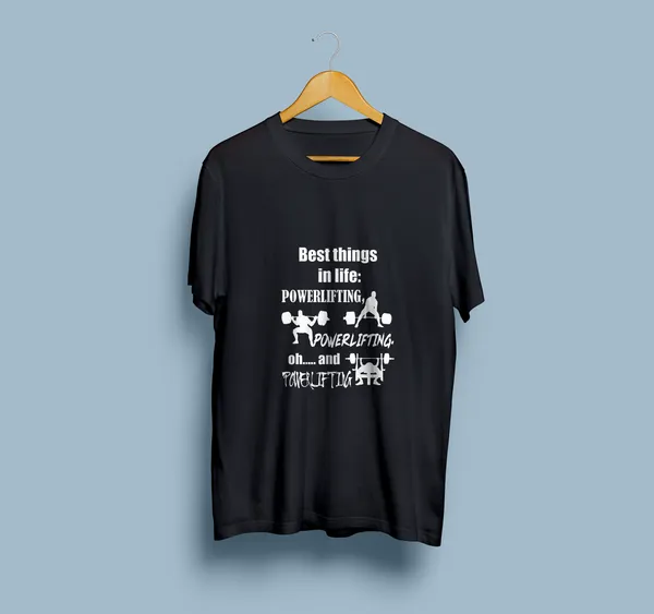 Black_Powerlifting_Graphic_Pollycotton_200_Gsm_Regular_Fit_T_Shirt_For_Unisex