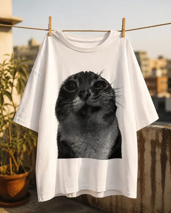 White_Oversized_Graphic_Cotton_Blend_180_Gsm_Oversize_Fit_T_Shirt_For_Unisex