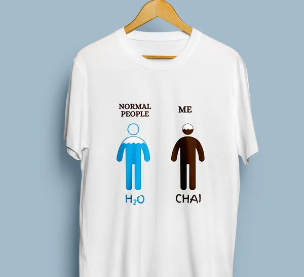 White_Graphic_Pollycotton_200_Gsm_Regular_Fit_T_Shirt_For_Unisex
