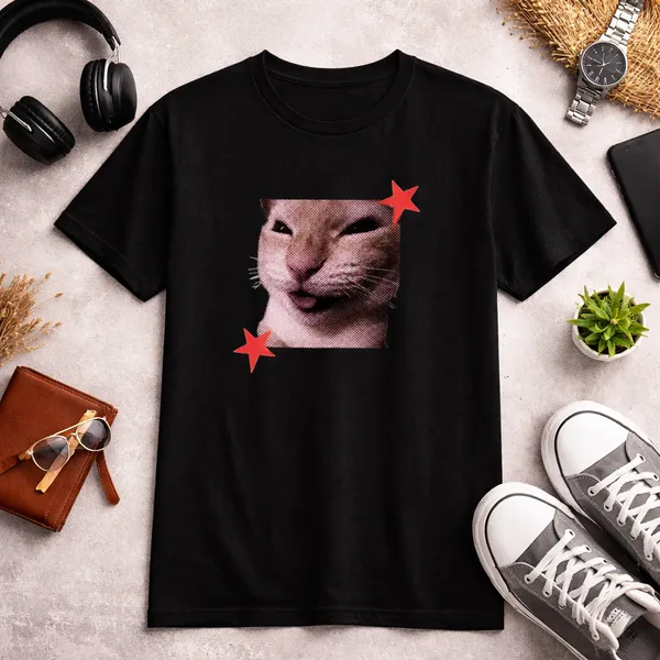 Black_Graphic_Regular_Fit_Pollycotton_200_Gsm_Regular_Fit_T_Shirt_For_Unisex