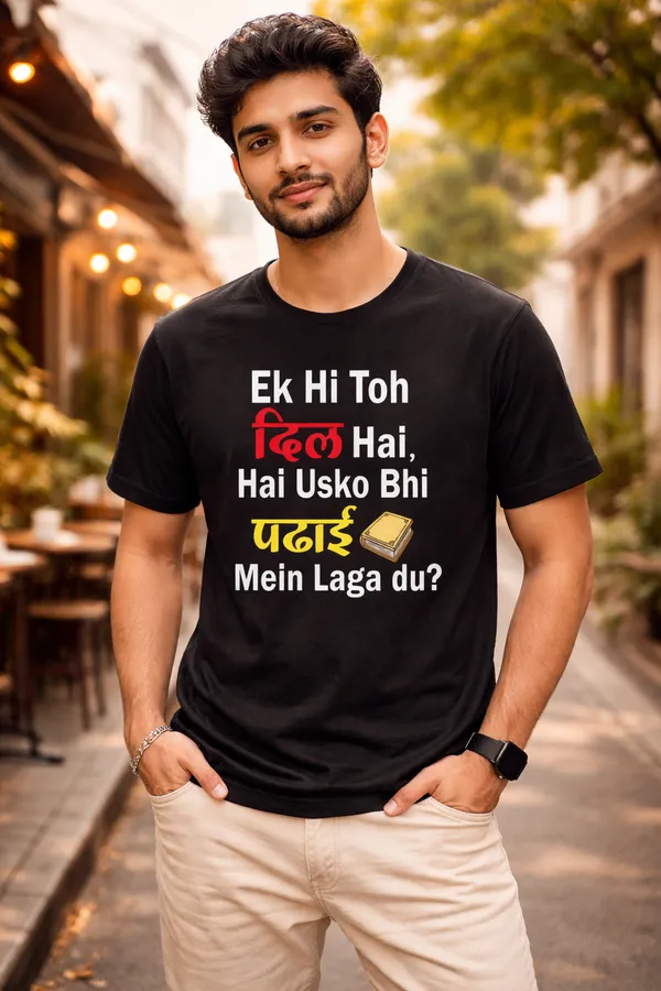 Black_Graphic_Print_Pollycotton_200_Gsm_Regular_Fit_T_Shirt