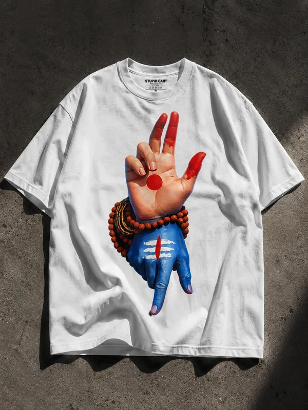 White_Oversized_Graphic_Cotton_Blend_180_Gsm_Oversize_Fit_T_Shirt_For_Unisex