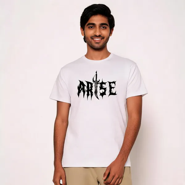 White_Graphic_Print_Pollycotton_200_Gsm_Regular_Fit_T_Shirt_For_Unisex