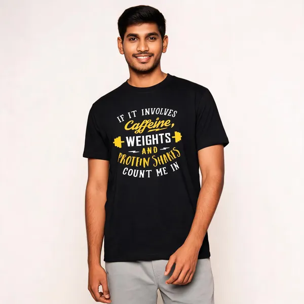 Black_Graphic_Pollycotton_200_Gsm_Regular_Fit_T_Shirt_For_Unisex