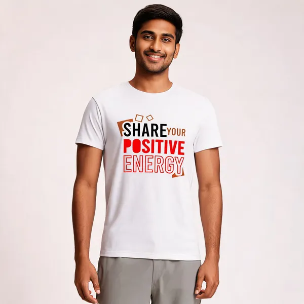 White_Graphic_Print_Pollycotton_200_Gsm_Regular_Fit_T_Shirt_For_Unisex