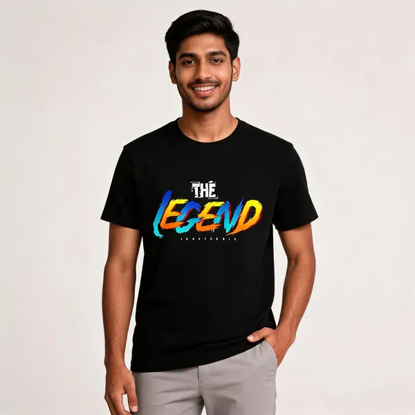 Black_Graphic_Print_Pollycotton_200_Gsm_Regular_Fit_T_Shirt_For_Unisex