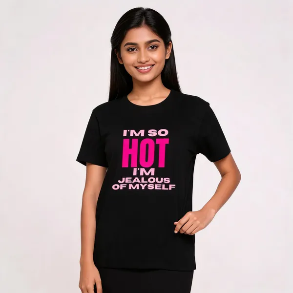 Black_Graphic_Print_Pollycotton_200_Gsm_Regular_Fit_T_Shirt_For_Women