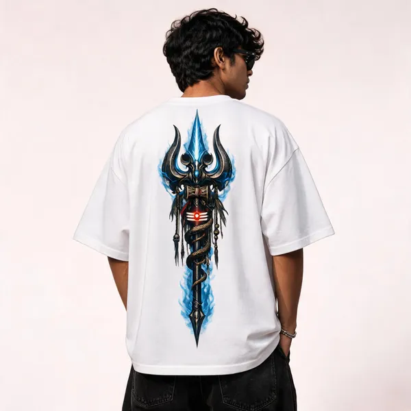 White_Oversized_Graphic_Cotton_Blend_180_Gsm_Oversize_Fit_T_Shirt_For_Unisex