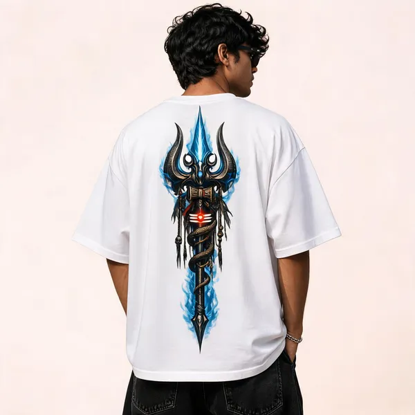 White_Oversized_Graphic_Cotton_Blend_180_Gsm_Oversize_Fit_T_Shirt_For_Unisex
