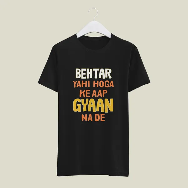 Black_Graphic_Print_Pollycotton_200_Gsm_Regular_Fit_T_Shirt_For_Unisex