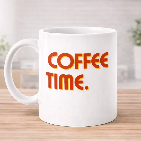 White_Coffee_Time_Printed_Mug