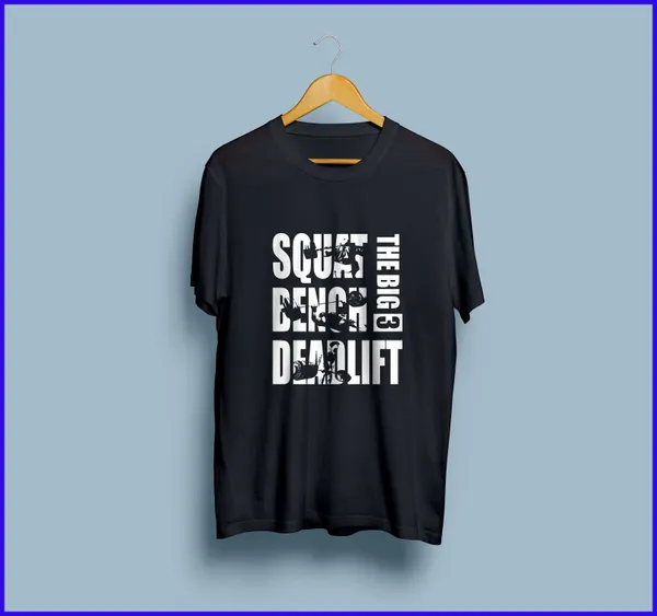 Black_Graphic_Pollycotton_200_Gsm_Regular_Fit_T_Shirt_For_Unisex