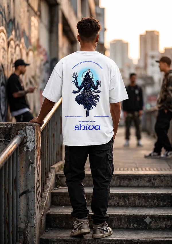 White_Oversized_Graphic_Cotton_Blend_180_Gsm_Oversize_Fit_T_Shirt_For_Unisex