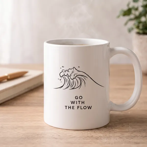 White_Inspirational_Wave_Print_Coffee_Mug