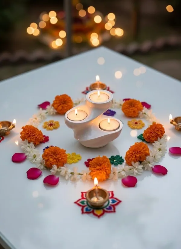 Trayi_Diya_–_Modern_3-Tier_Tealight_Holder