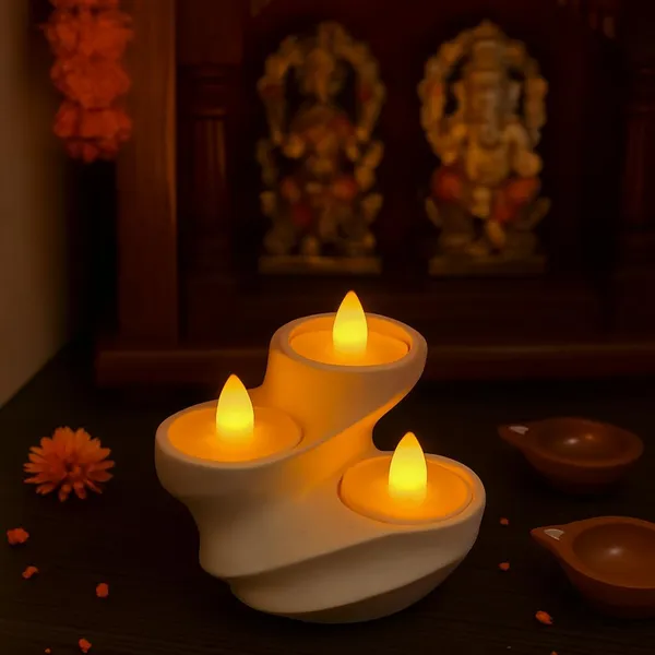 Trayi_Diya_–_Modern_3-Tier_Tealight_Holder