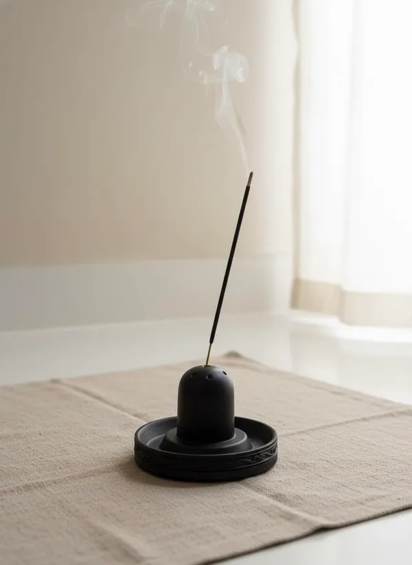 Shivling_Incense_Holder