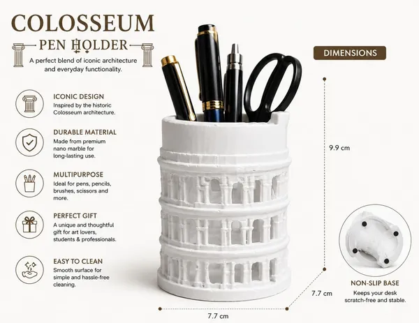 Colosseum_Pen_Holder